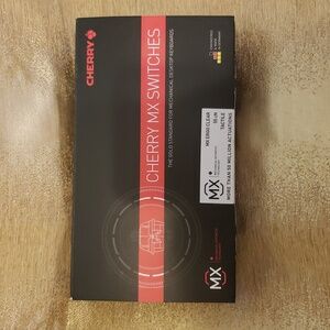 NWT CHERRY MX RGB Ergo Clear Switch Kit, 23 Mechanical Keyboard Switches